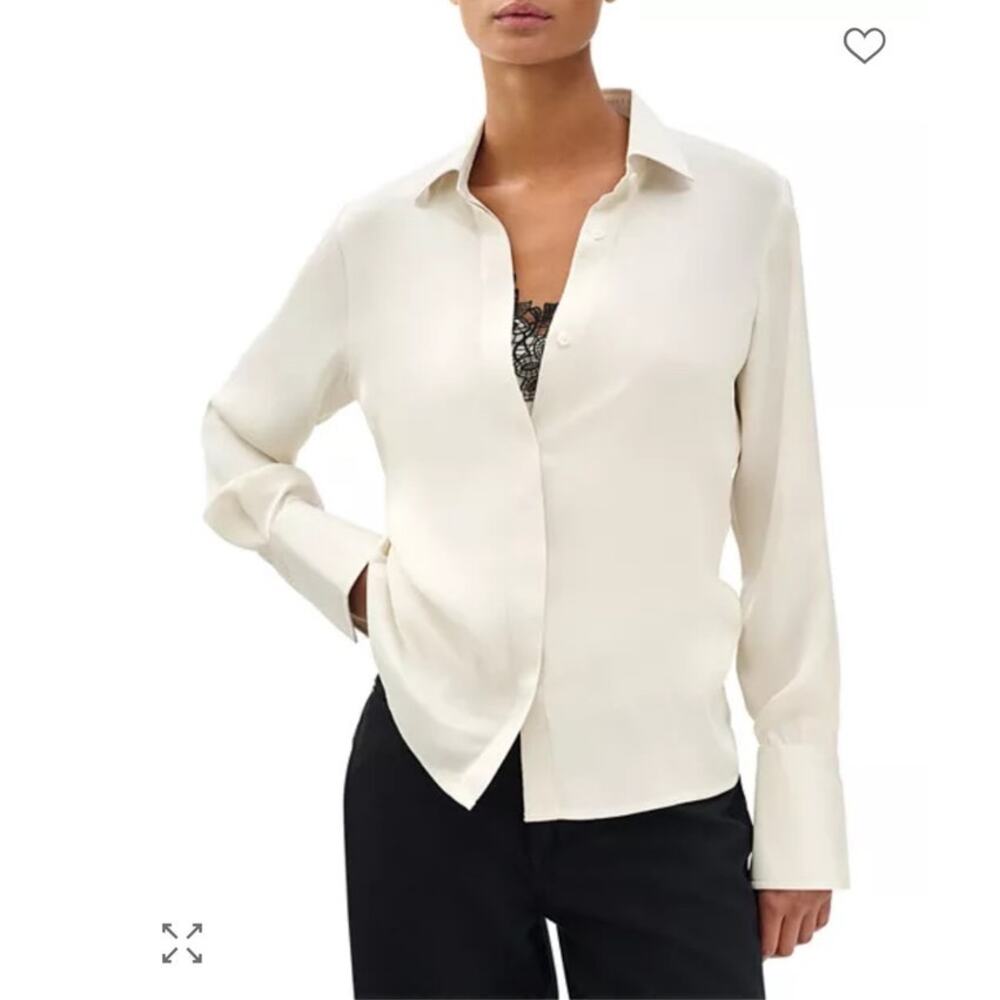 NWOT; Rag & Bone Venus Combo Cami Blouse - Picture 5 of 14